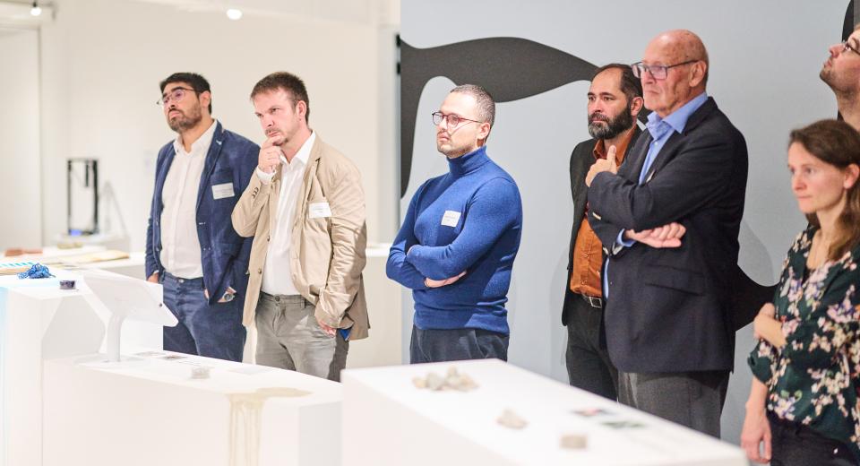bezoekers expo