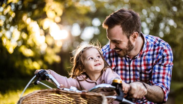 Father and daughter