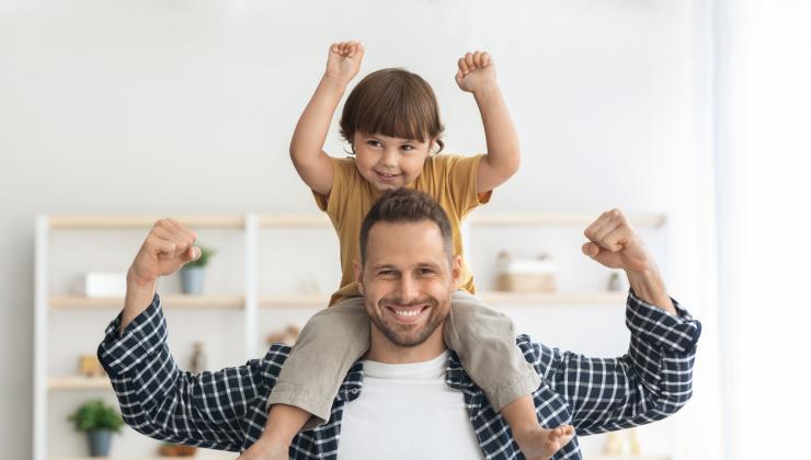 Father and daughter